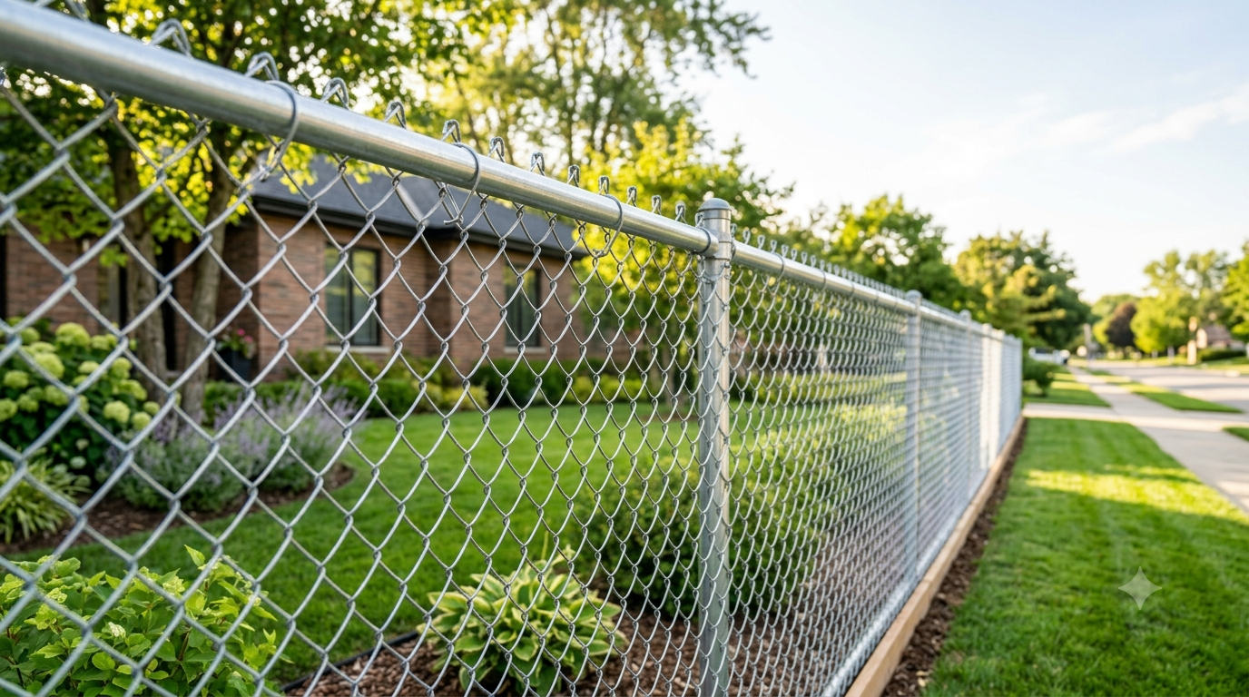 chain link fence