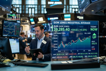 dow jones today now