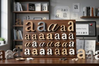 a in different fonts